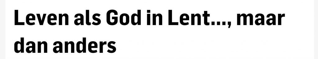 goede kop schrijven - varieer op een uitdrukking